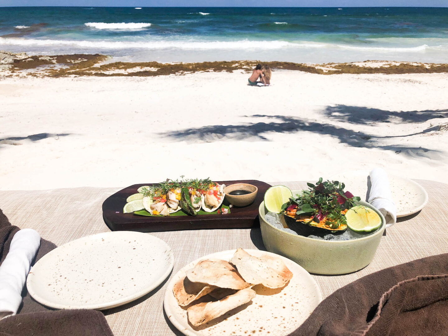 Tulum Mexico Habitas tacos