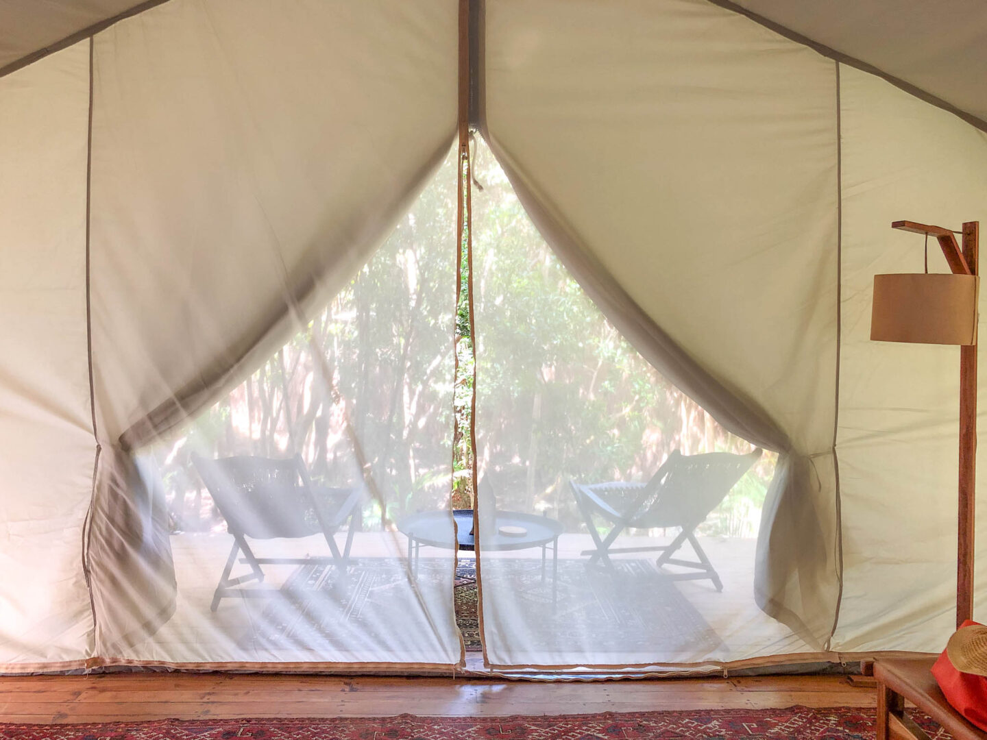 Tulum Mexico Habitas tent entrance