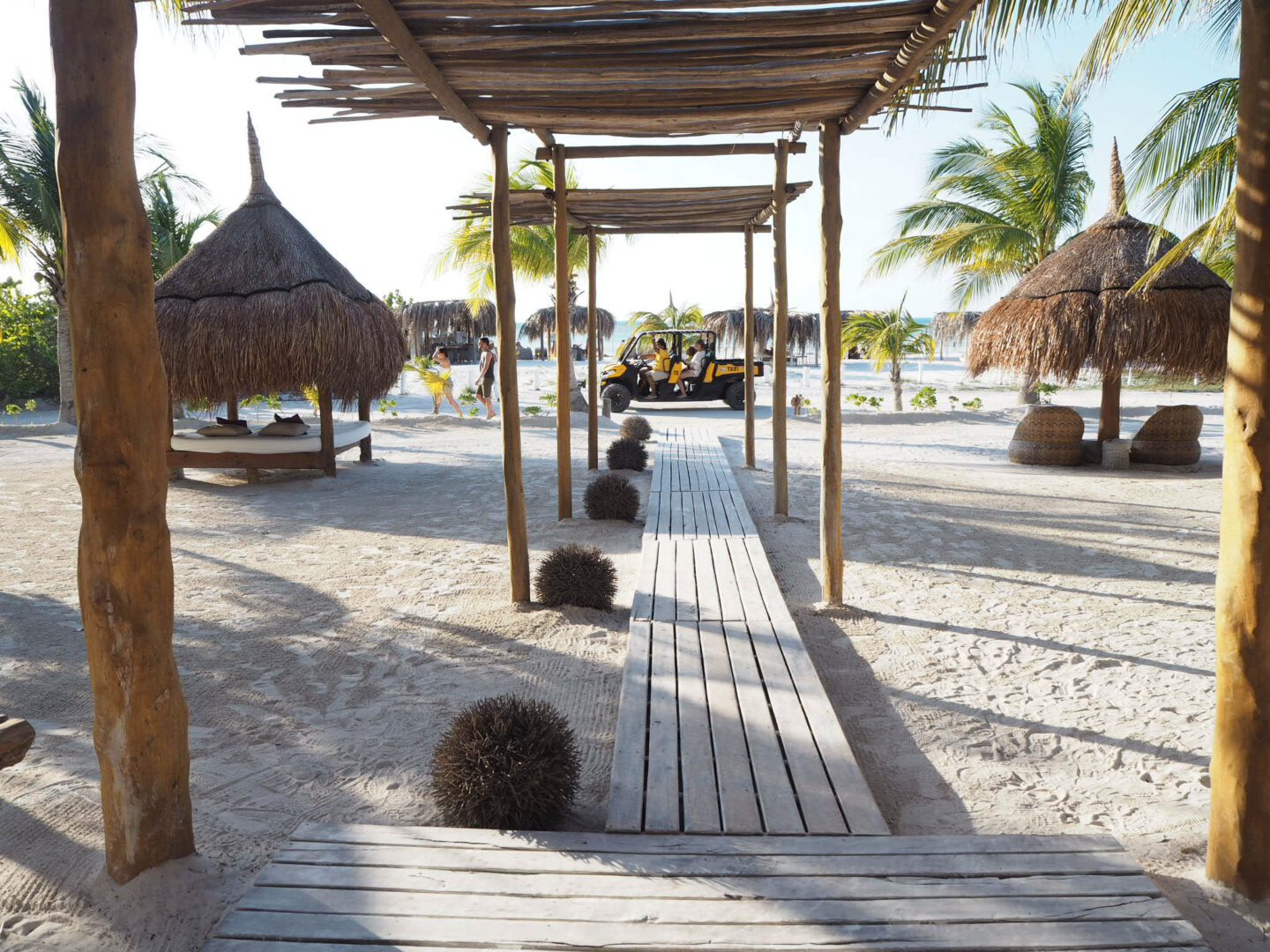 Holbox Mexico Ser Casasandra boardwalk