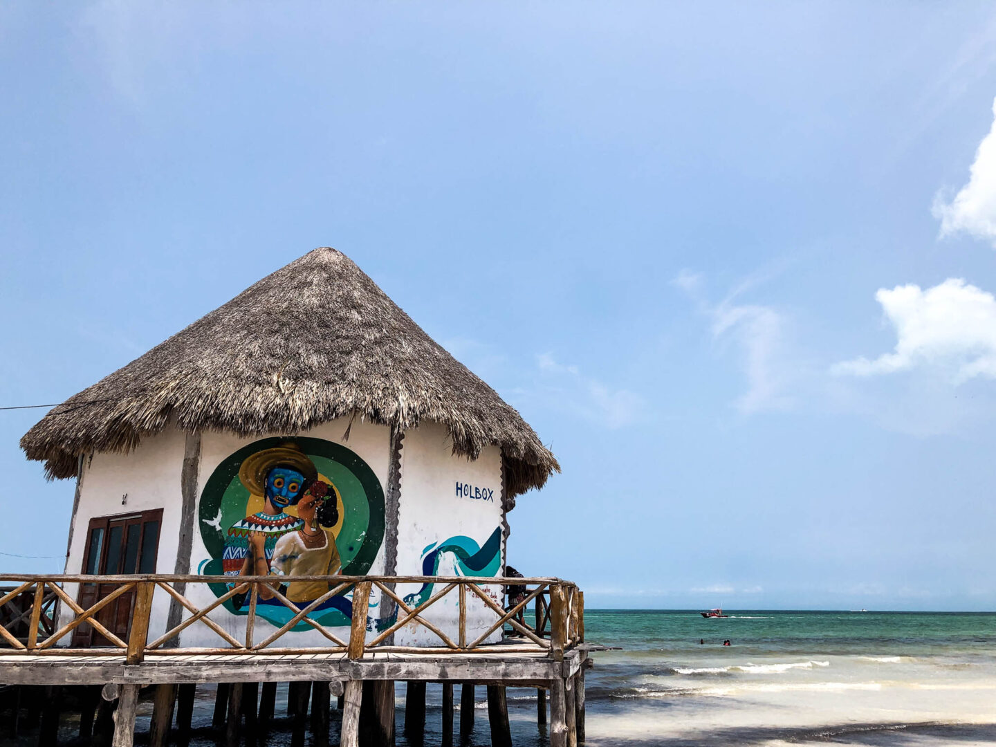 Holbox Mexico beach shack