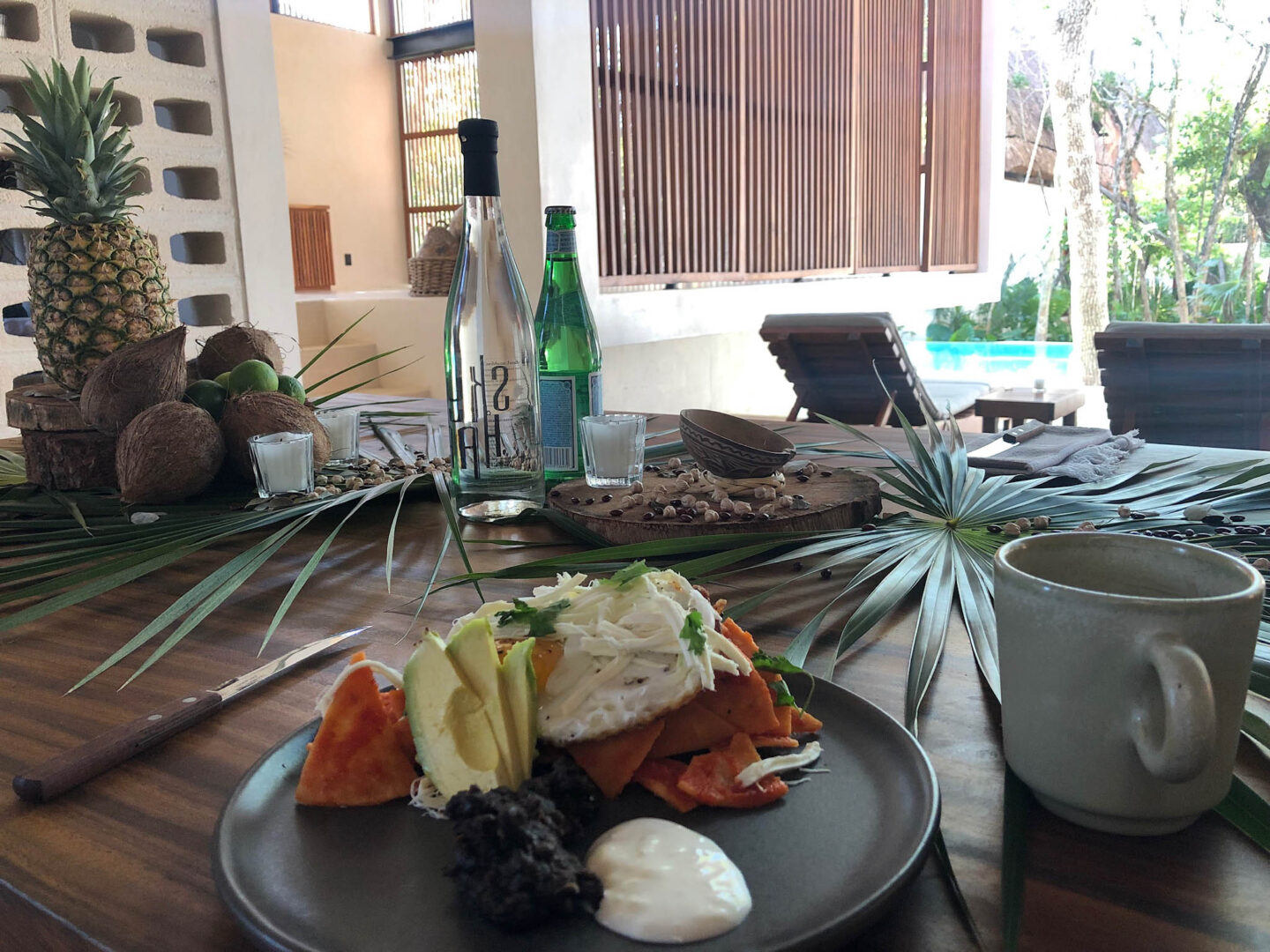 Tulum Mexico Jungle Keva breakfast