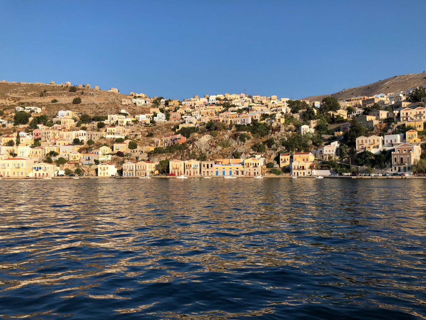 Symi Greece view from afar