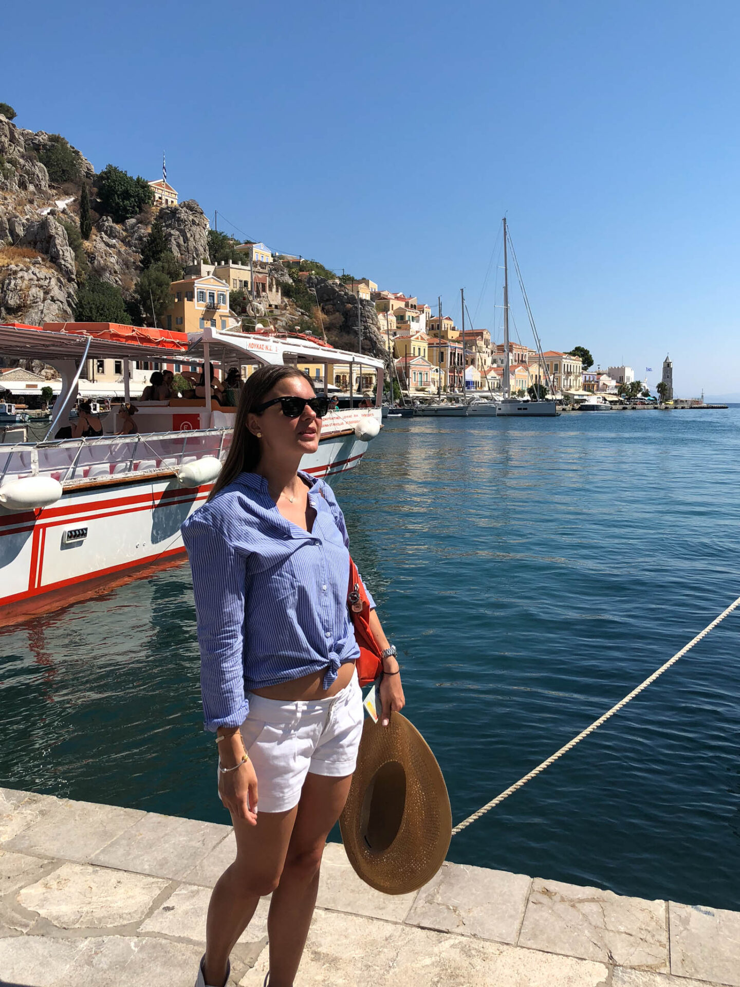 Symi port summer