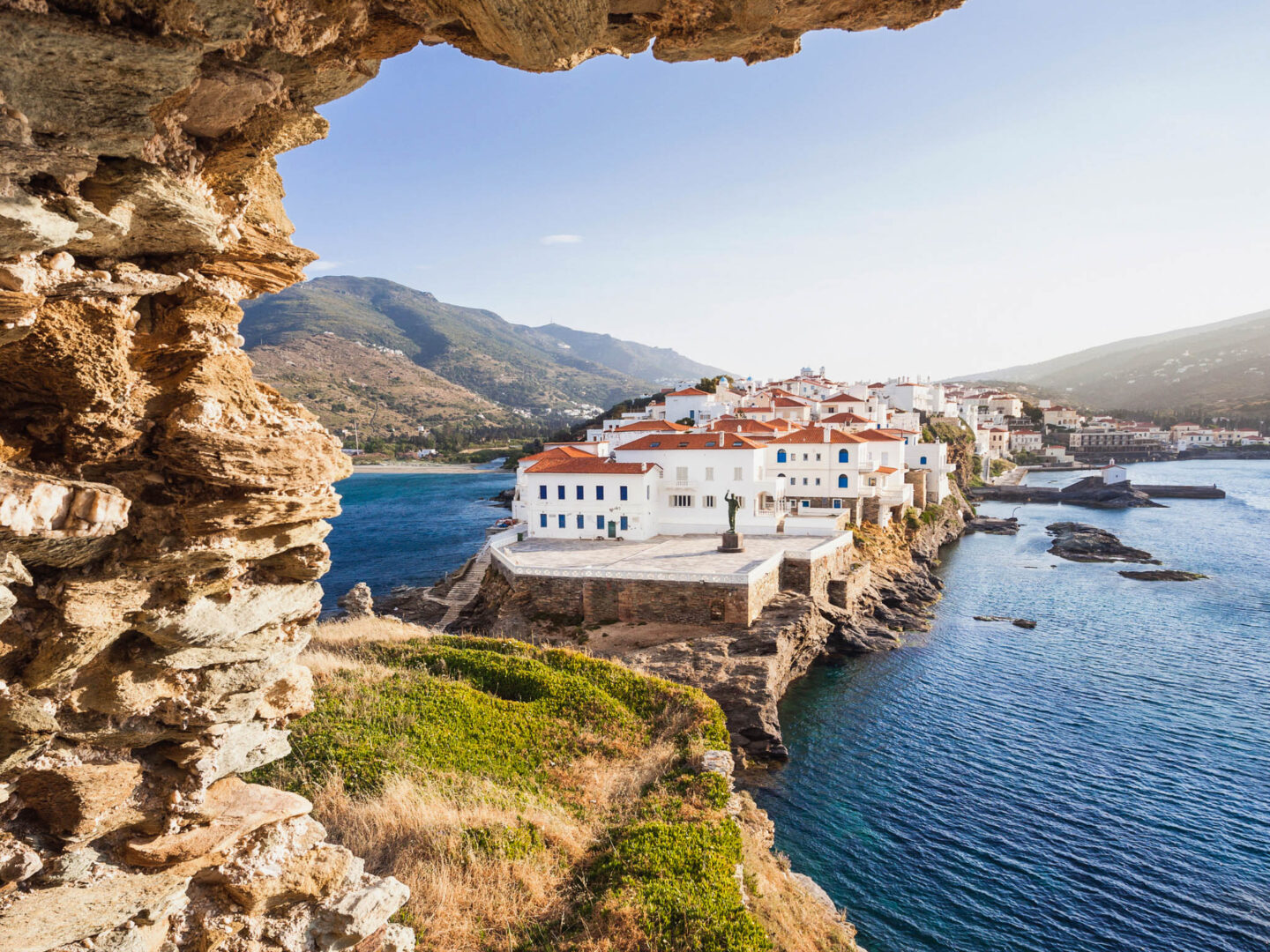 Andros Chora peninsula