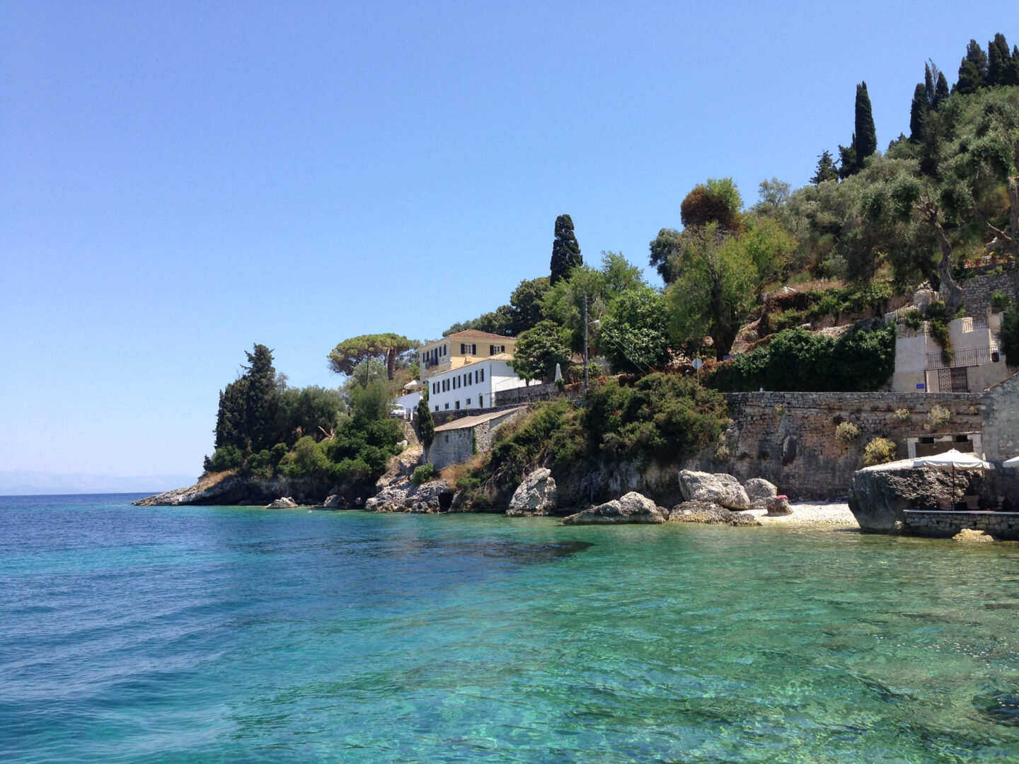 Paxoi beach houses