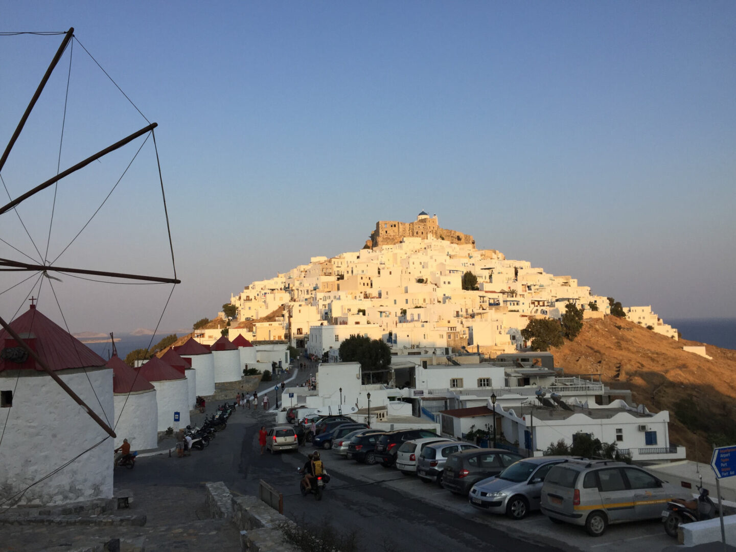 Astypalaia Chora windmills