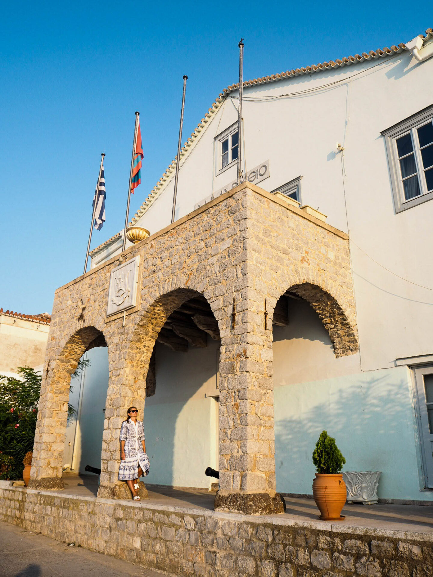Spetses Greece town council
