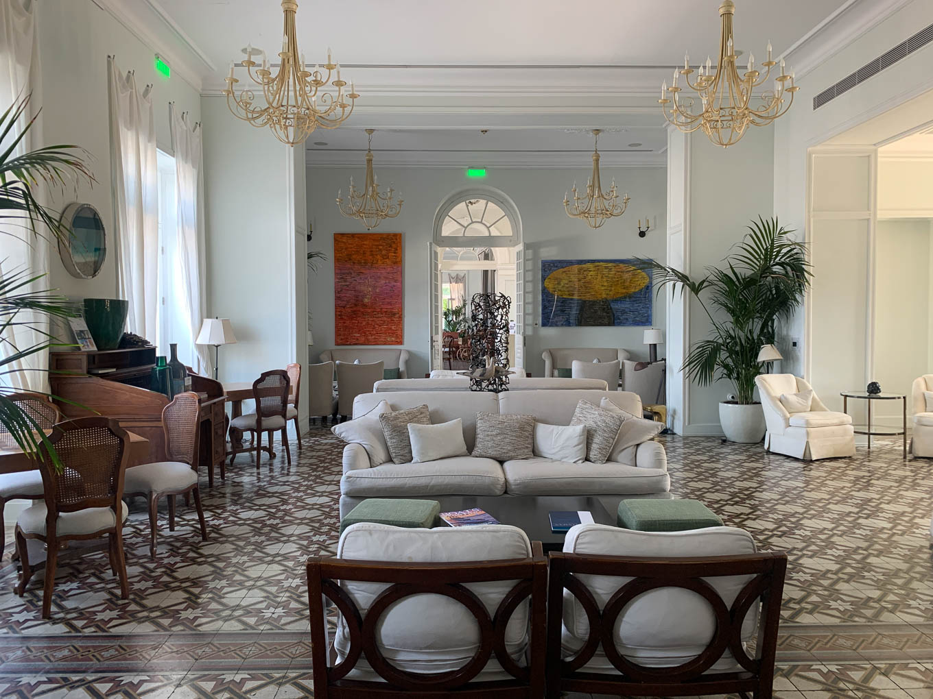 Spetses Poseidonion hotel interior