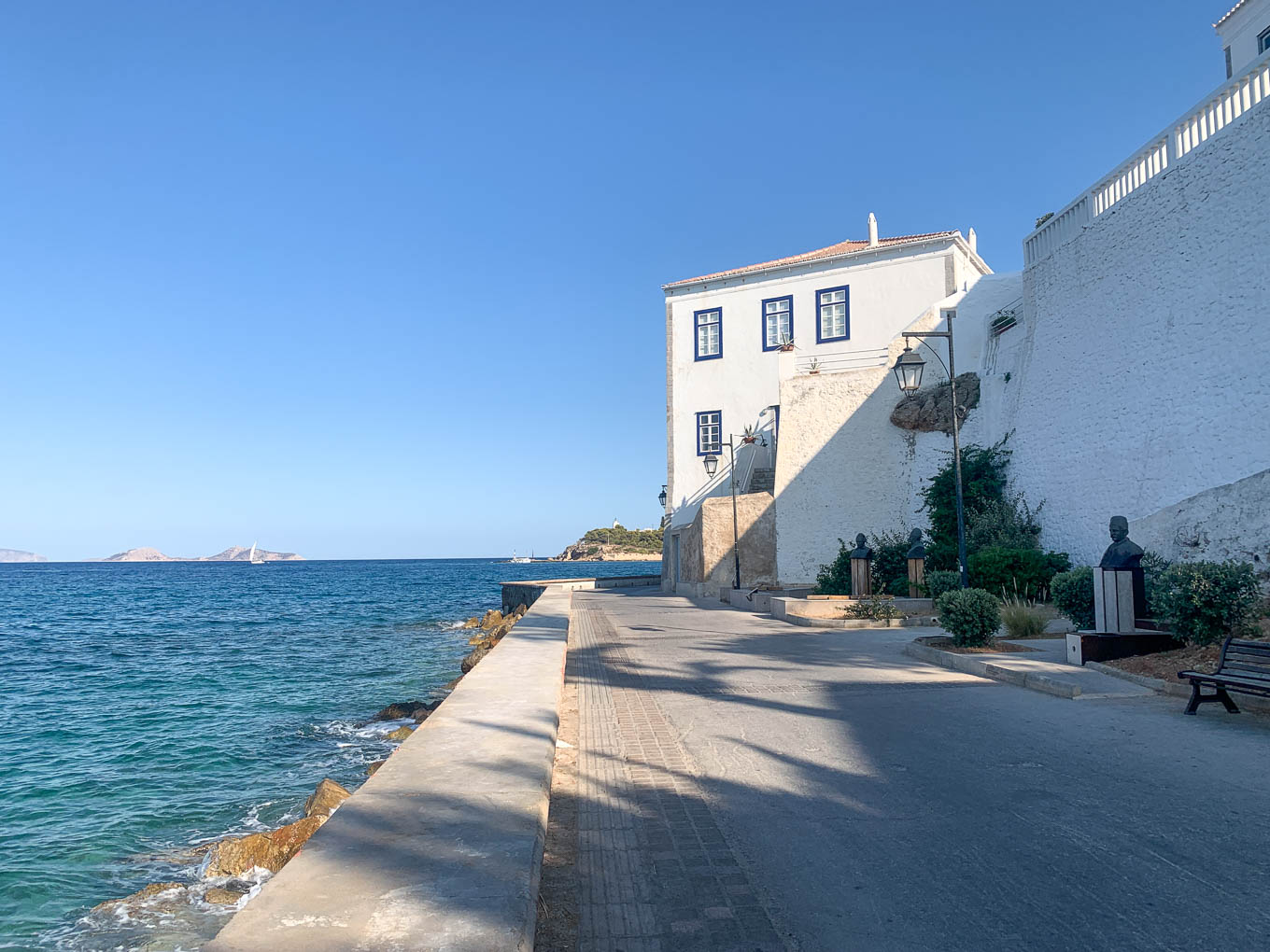 Spetses historical seaside mansion