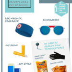 Ski packing list Accessories