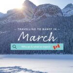 Banff in March Pinterest