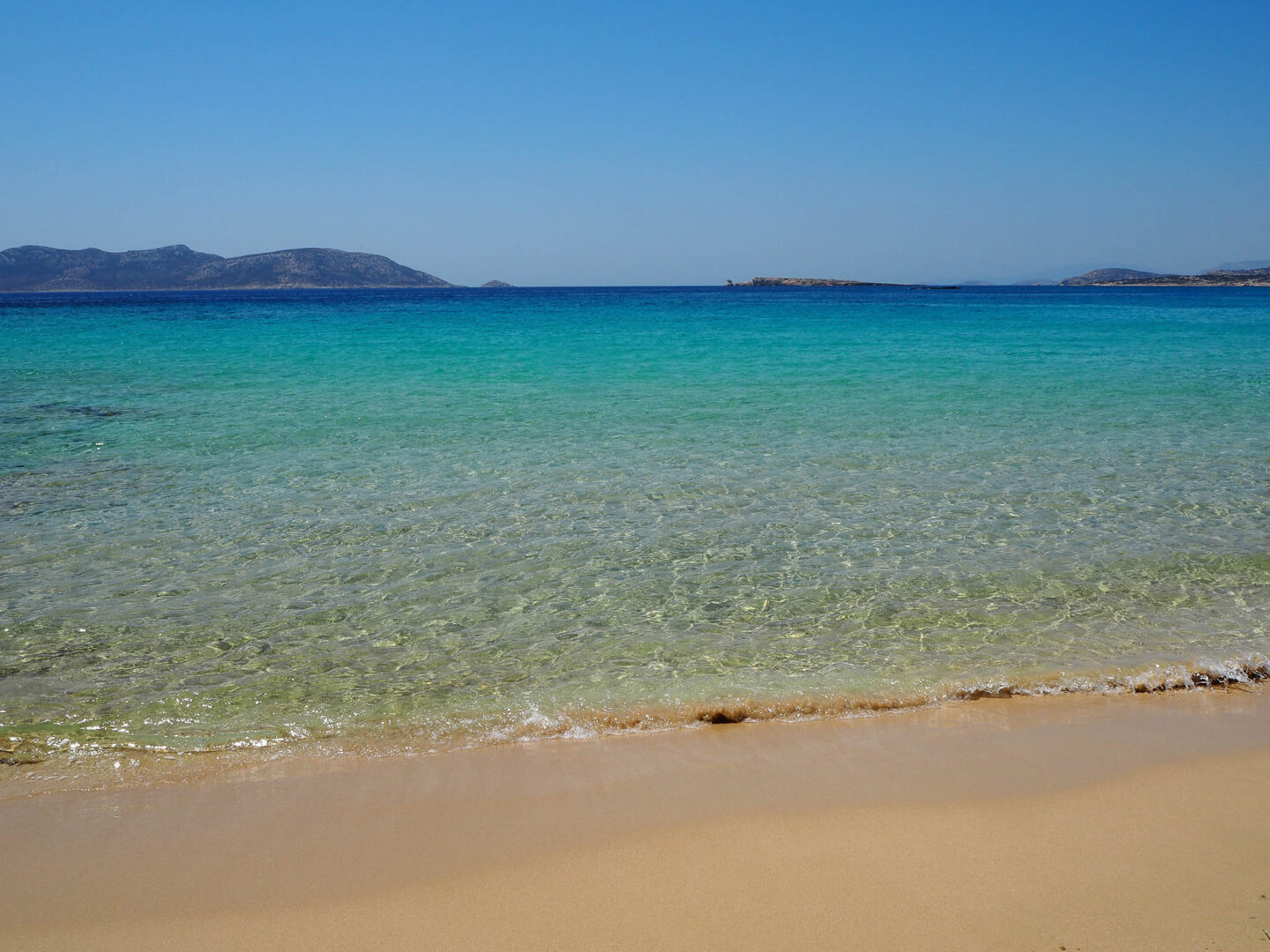 Koufonisia Greece Italida sandy beach
