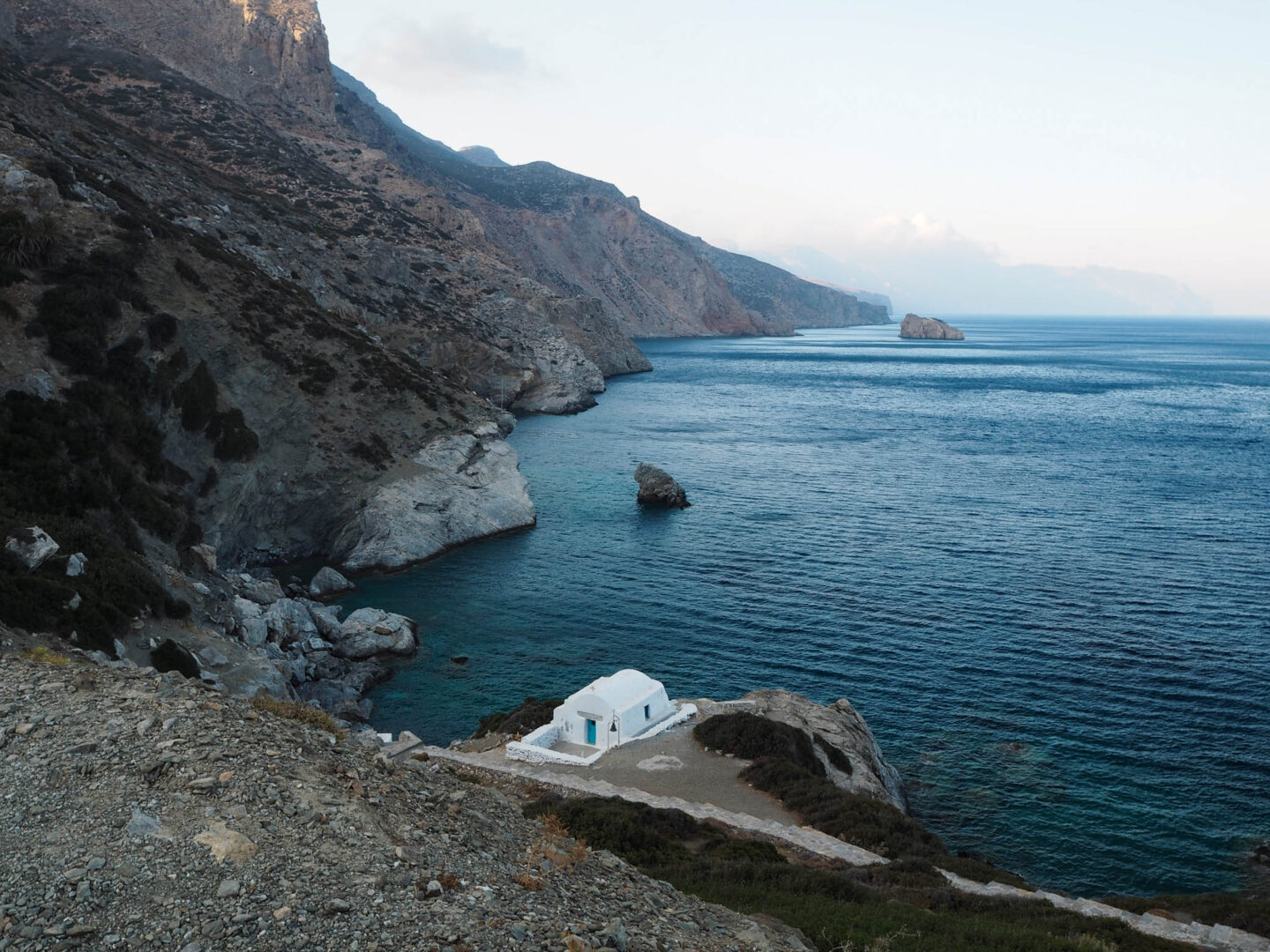 Amorgos Agia Anna chapel