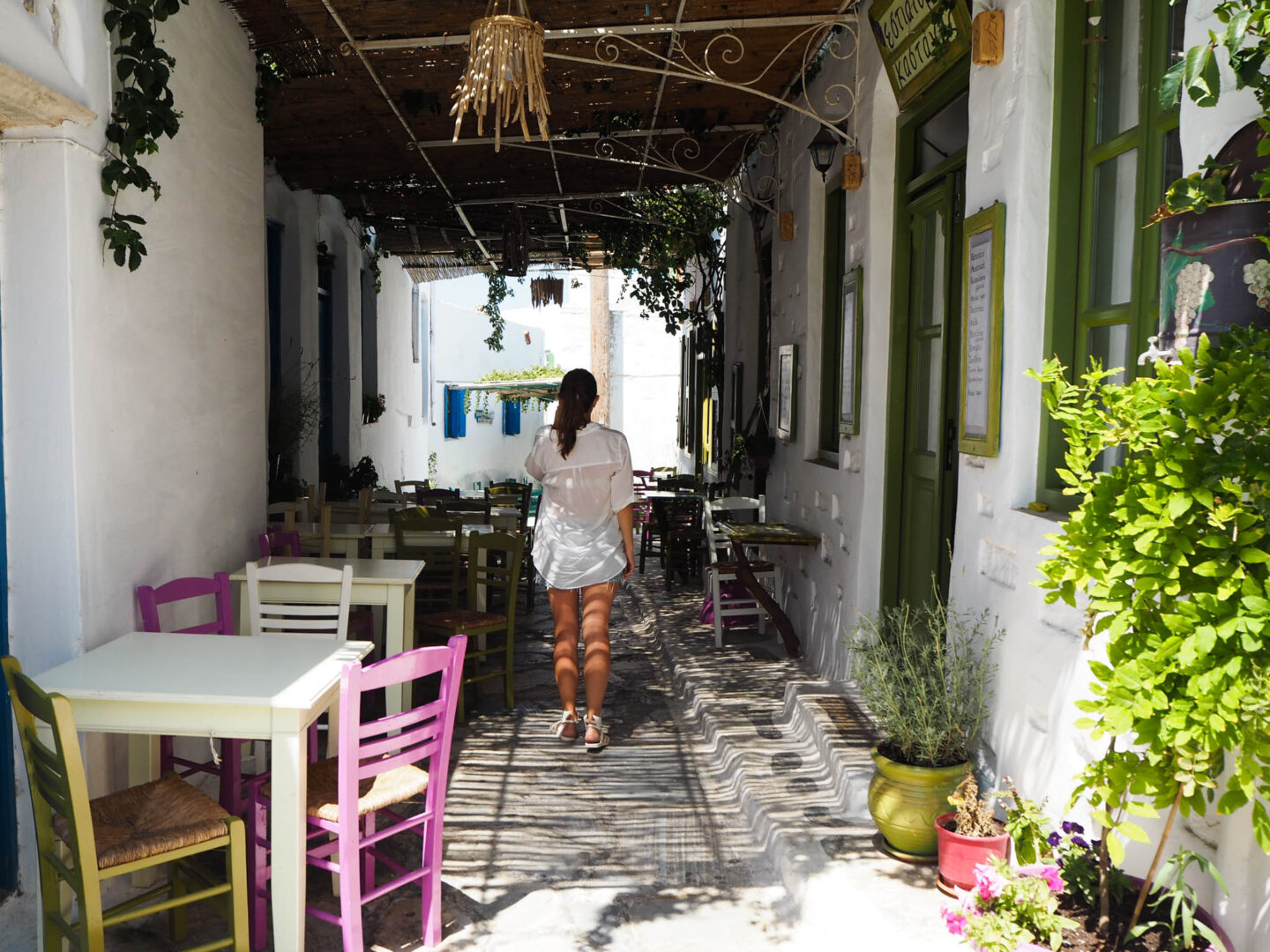 Amorgos Chora Kastanis restaurant