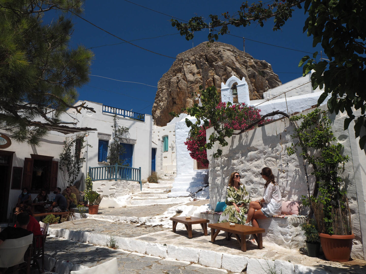 Amorgos Chora Loza square