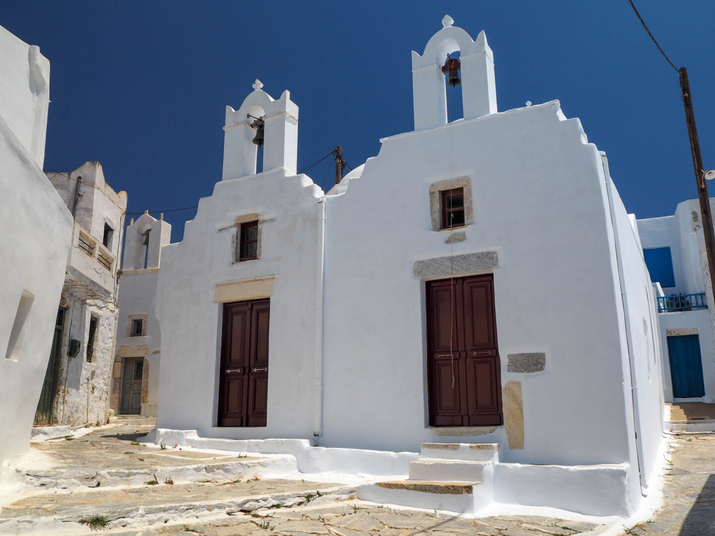 Amorgos Chora churches