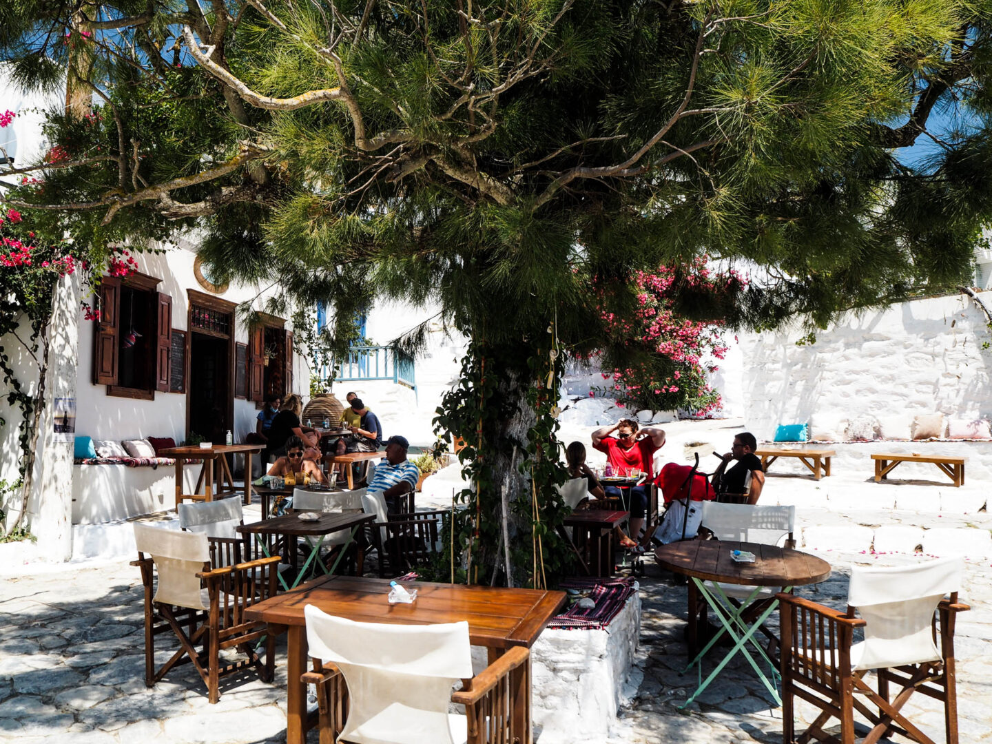 Amorgos Loza square breakfast