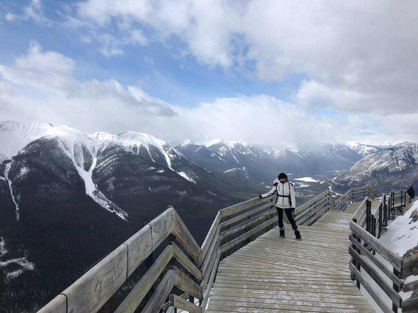 Banff Sulfur Mountain boardwalk