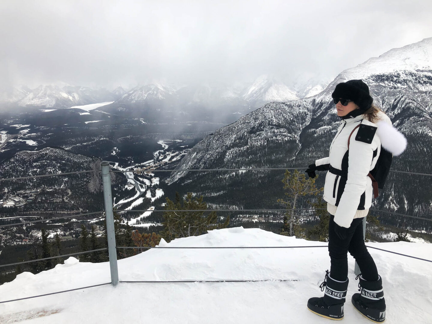 Banff Sulfur mountain view