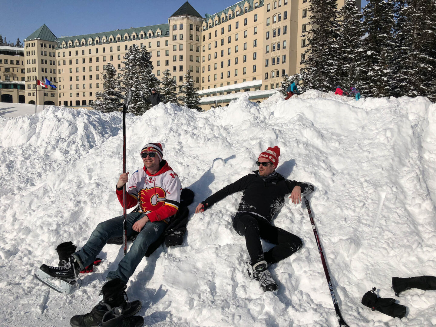 Lake Louise Fairmont ice hockey