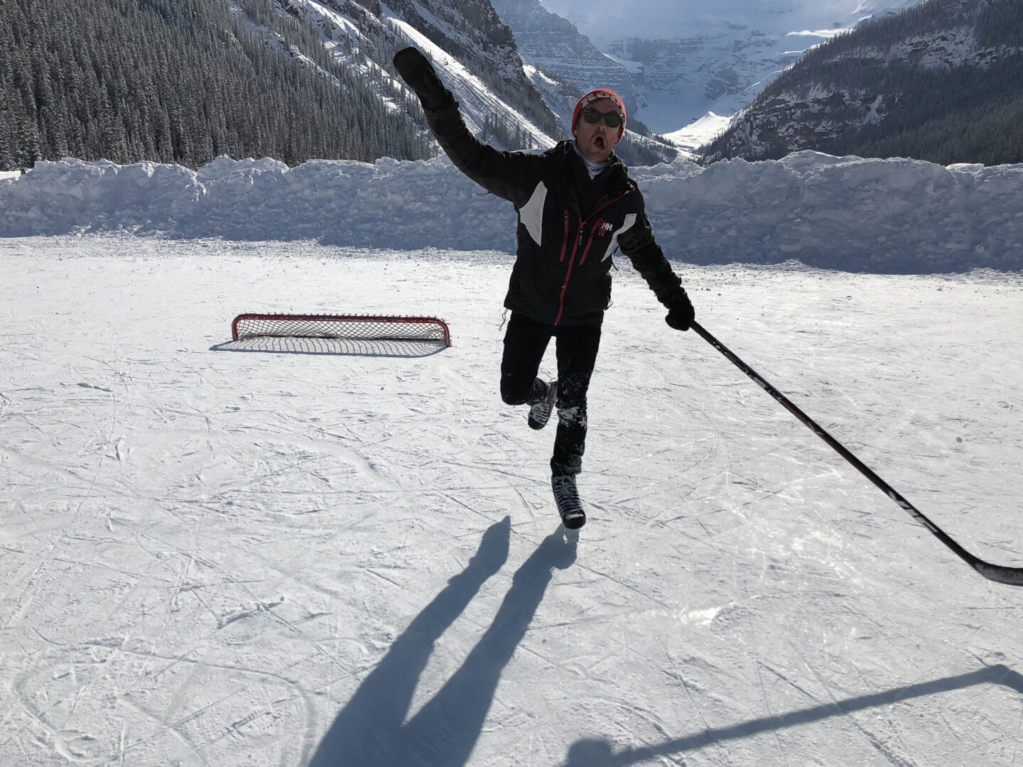 Lake Louise ice hockey calamities