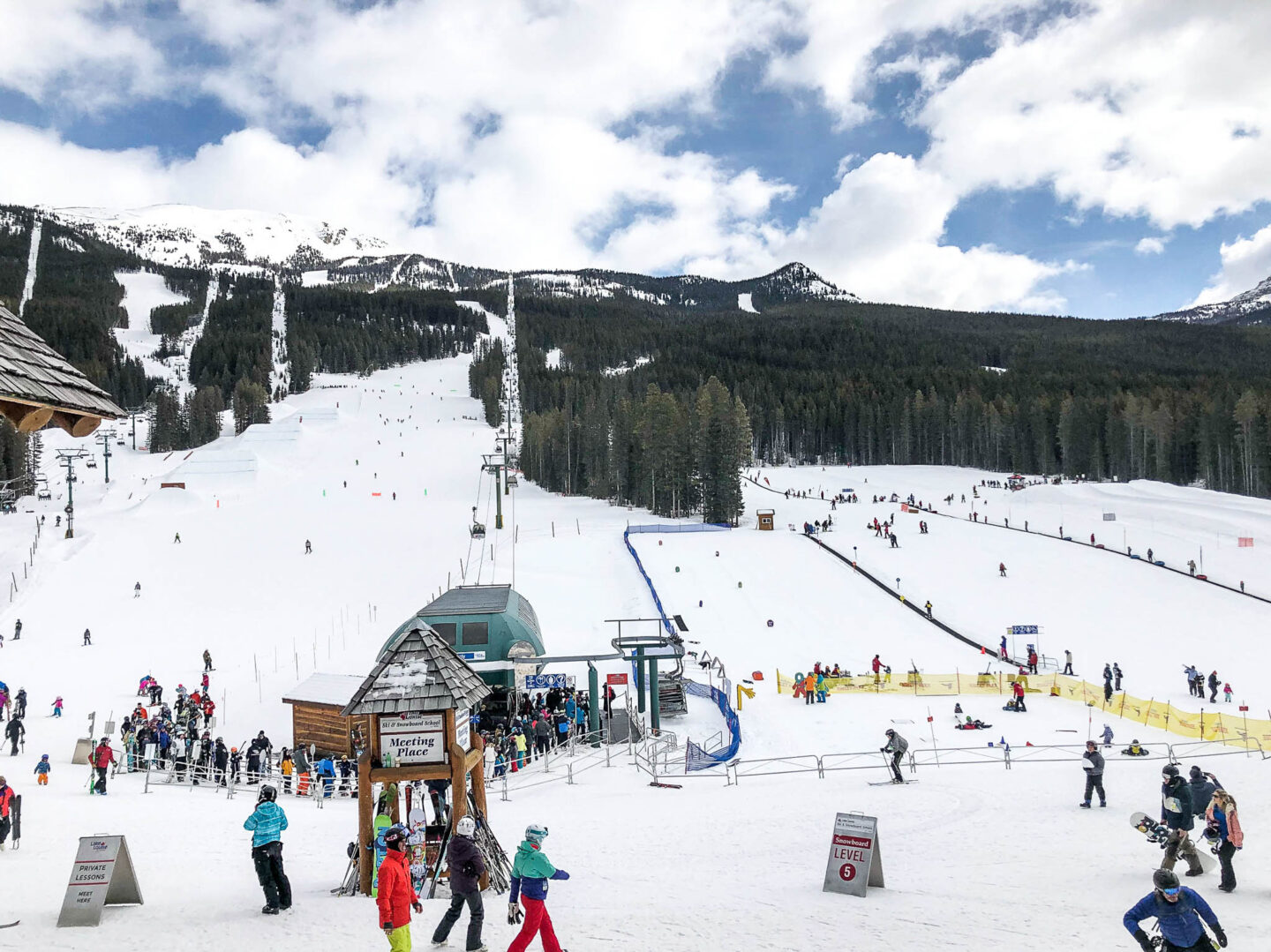 Lake Louise sunny day