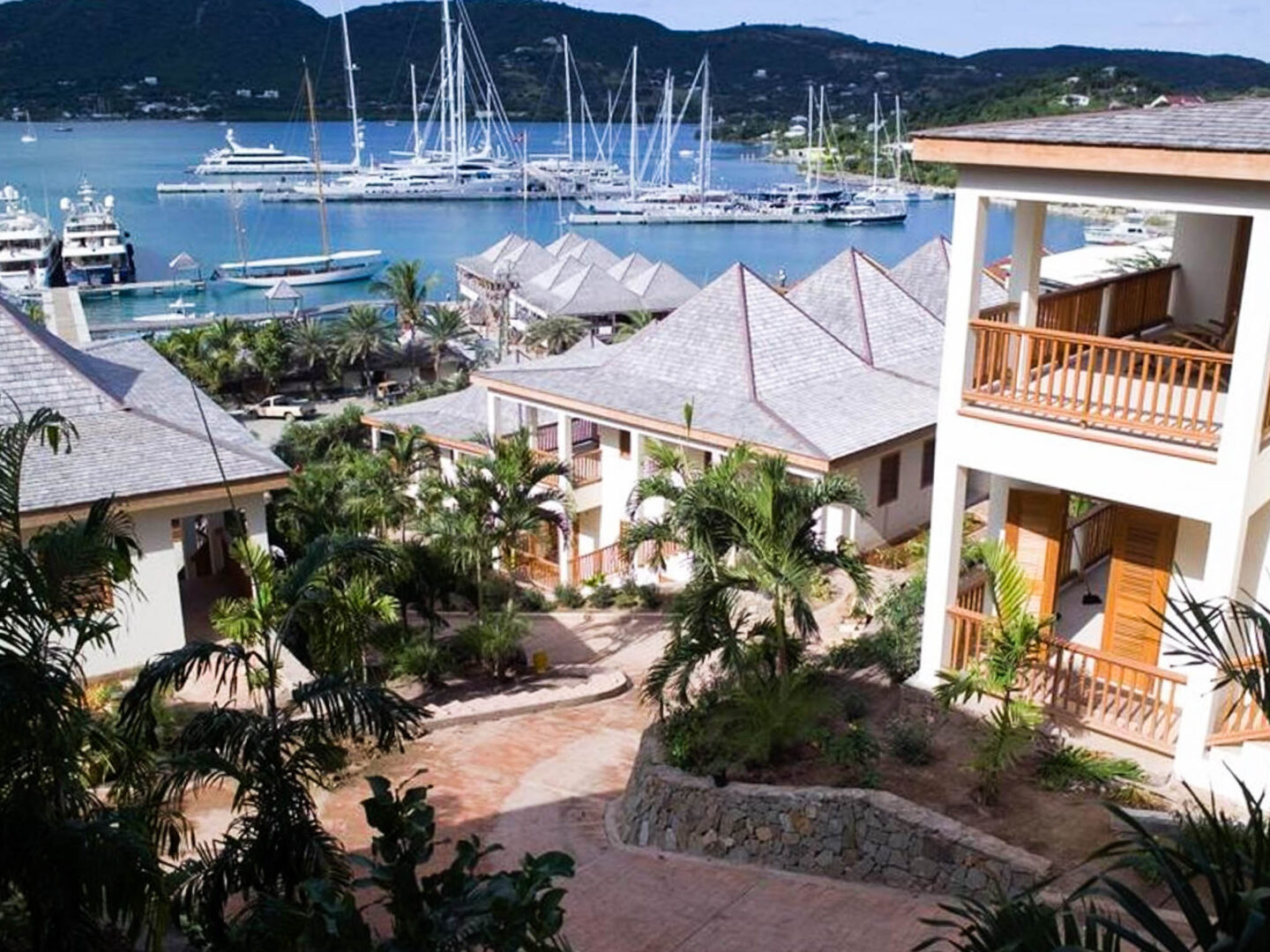Antigua Yacht Club view