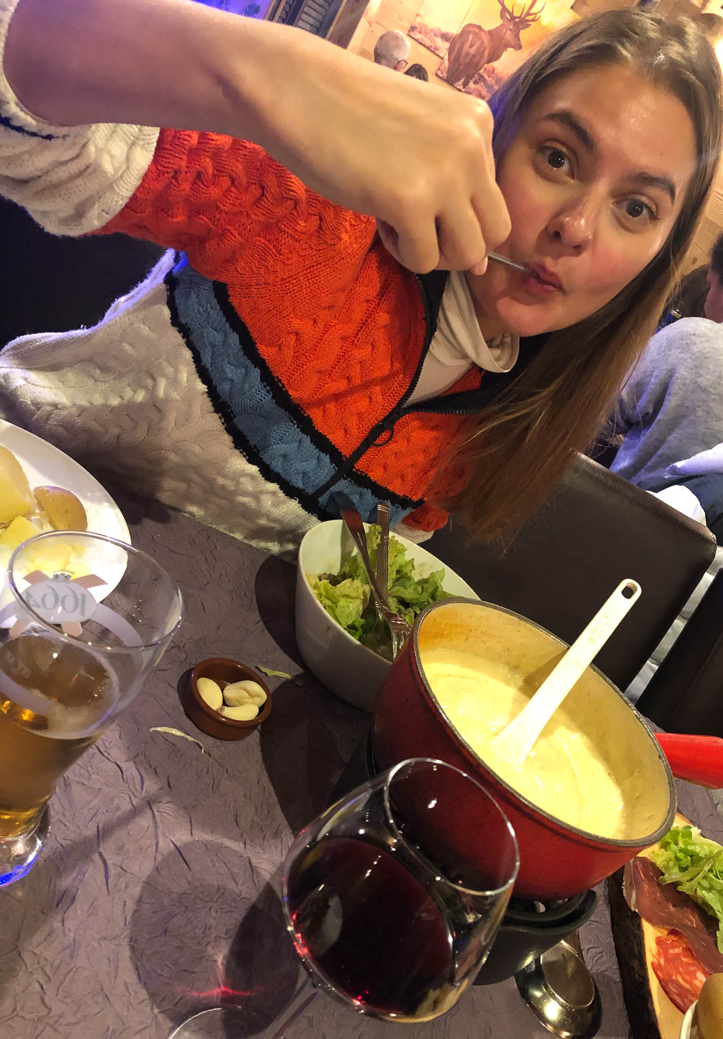 Alpe d Huez La Petite Tavern cheese fondue