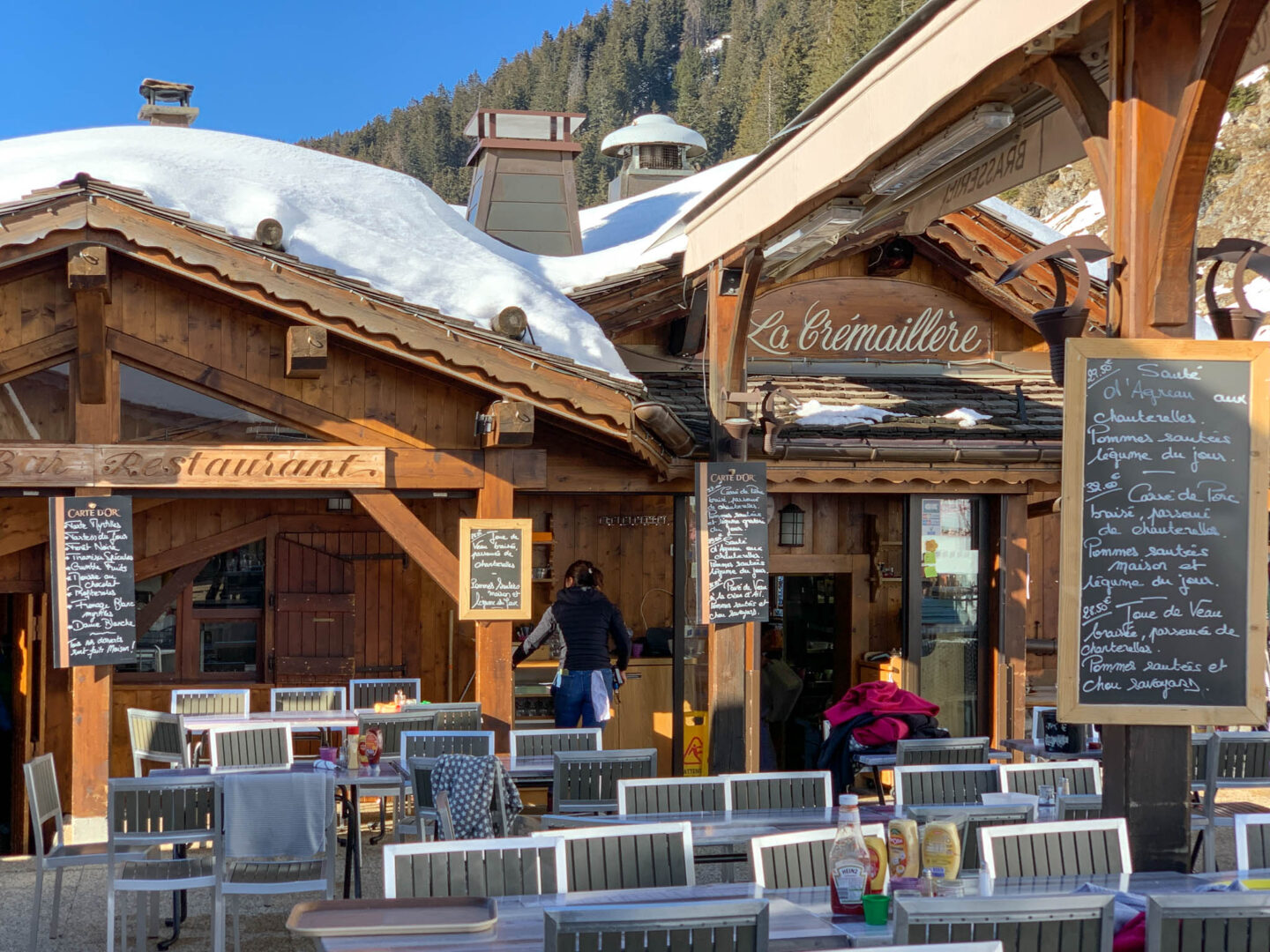 Avoriaz Cremaillere restaurant