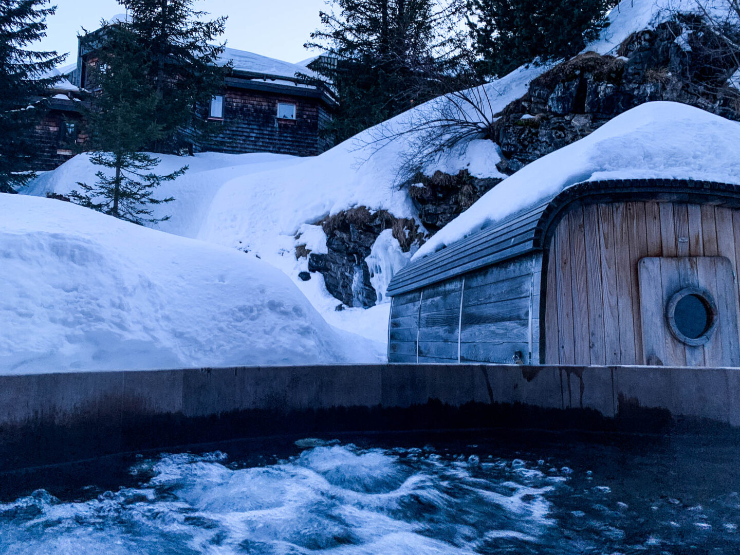 Avoriaz Dromonts sauna