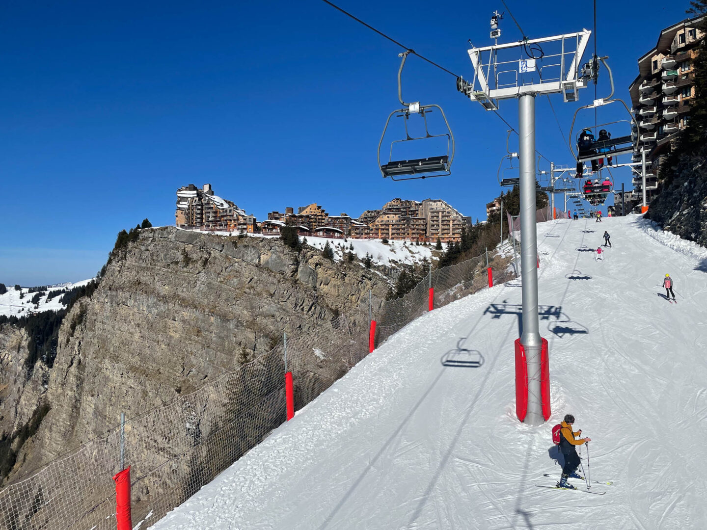 Avoriaz La falaise