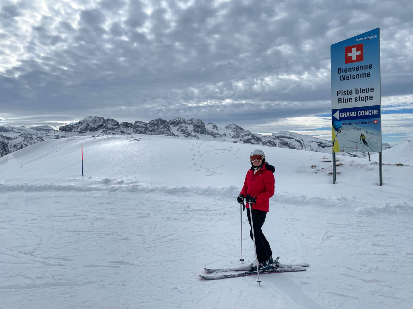 Avoriaz Swiss border