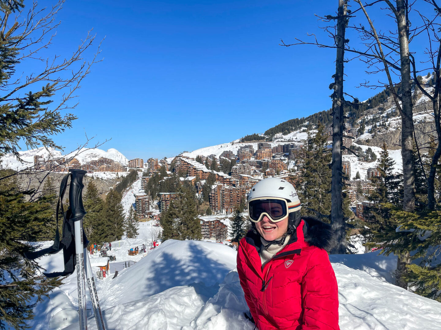 Avoriaz cliffs view