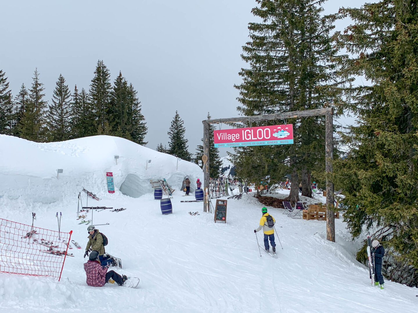 Avoriaz igloo