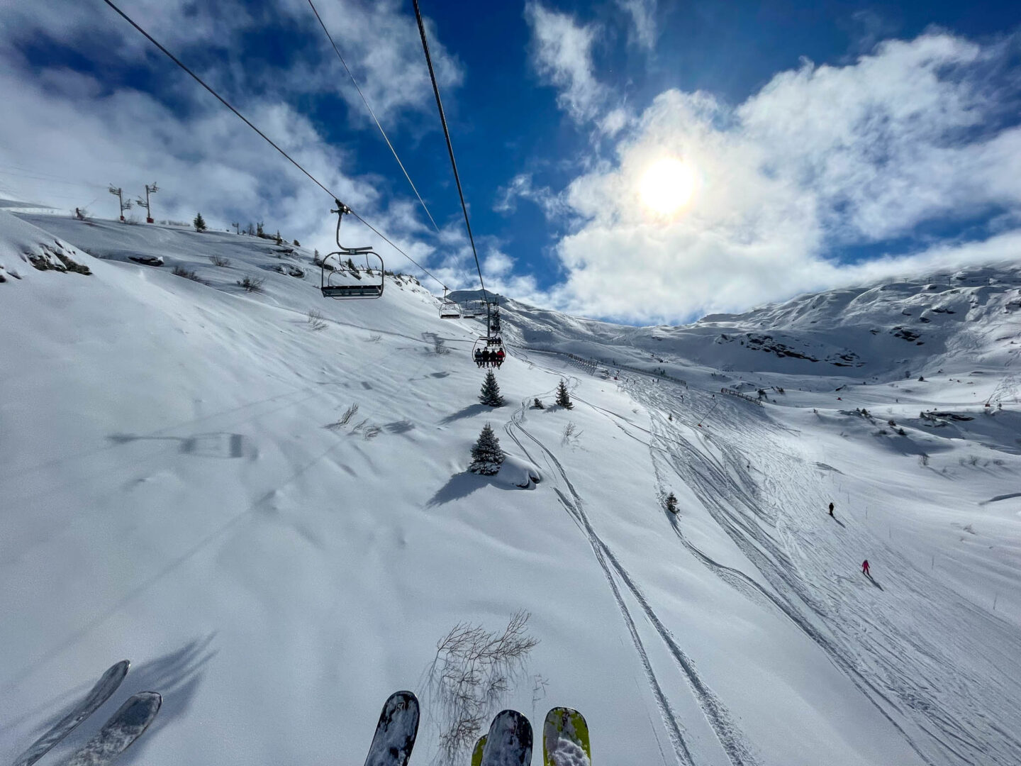 Avoriaz sunny slopes