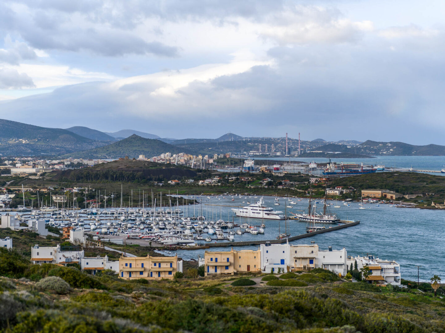 Lavrio port Athens Greece