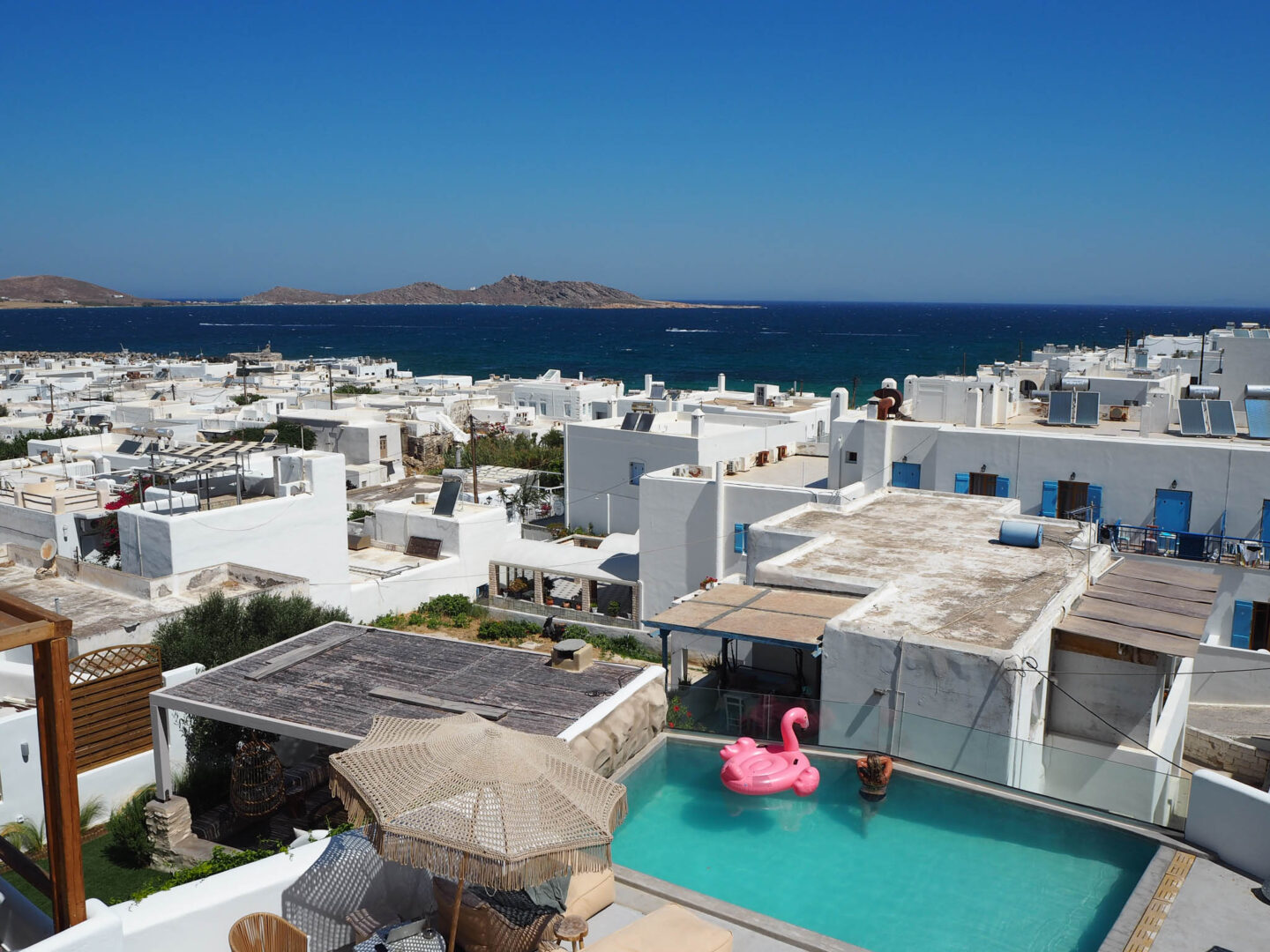 Paros Bohemian Luxury Hotel pool