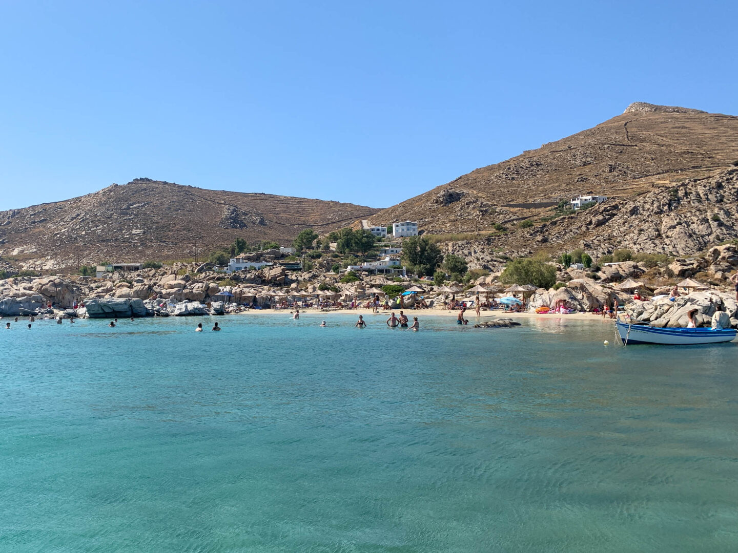 Paros Kolympethres beach