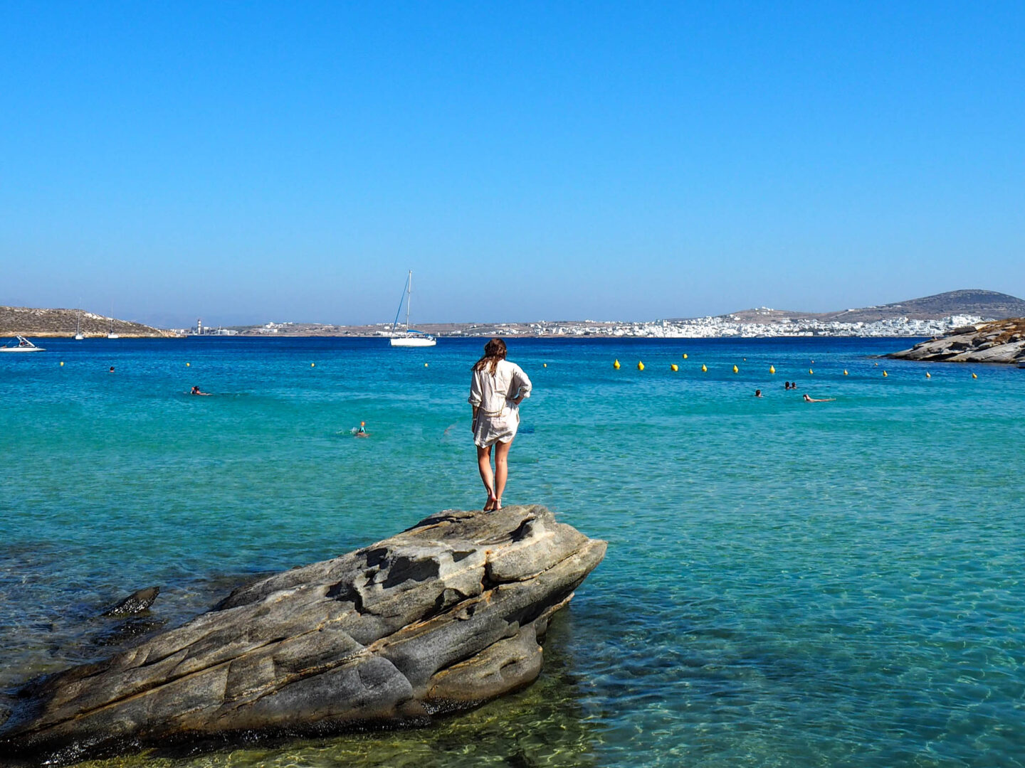 Paros Monastiri beach