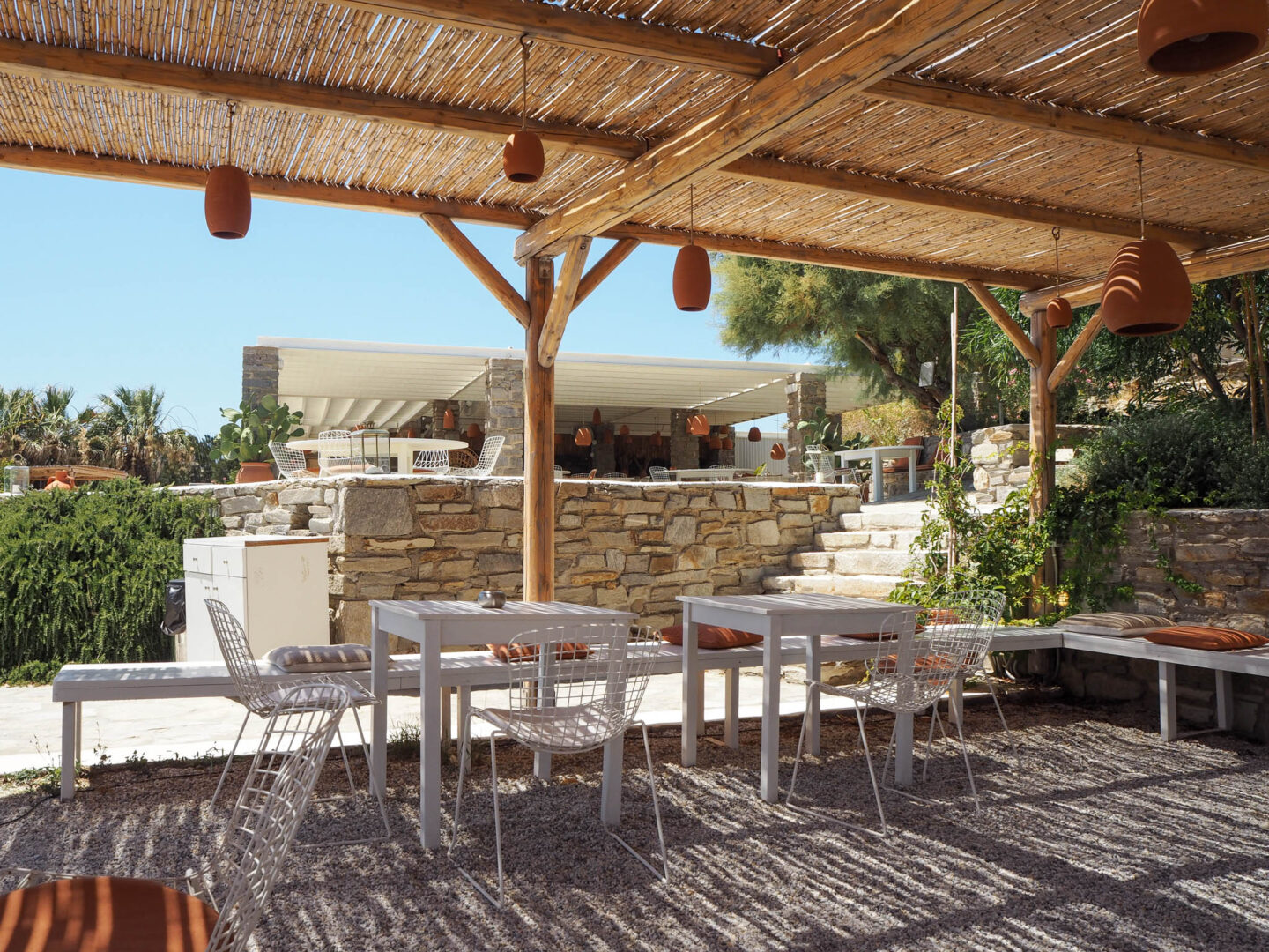 Paros Monastiri beach restaurant