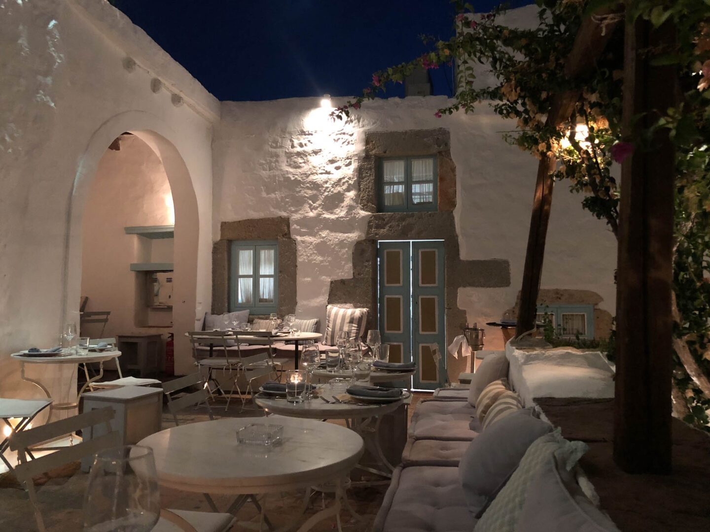 Patmos Greece Astivi restaurant