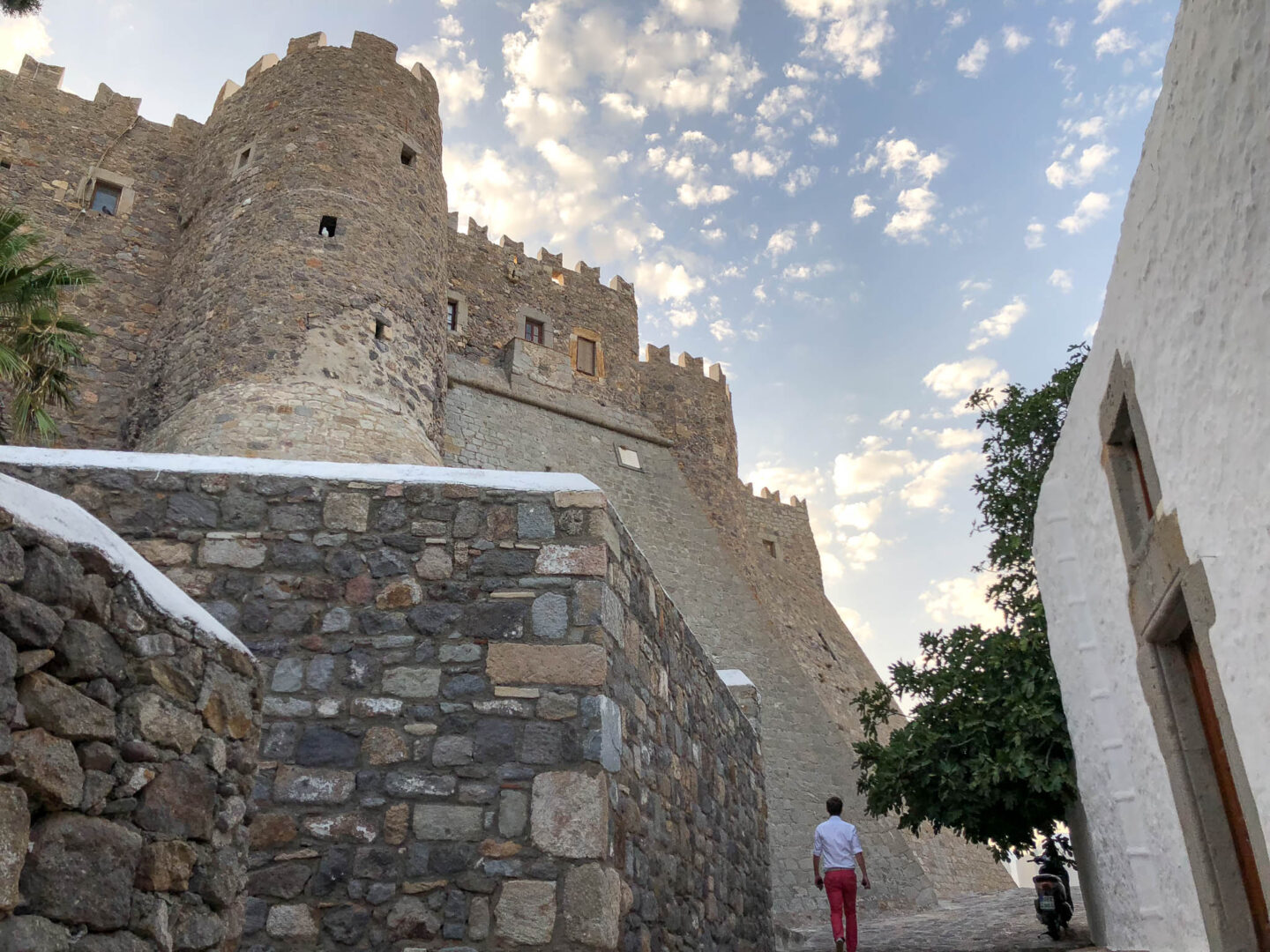 Patmos Greece monastery fortress
