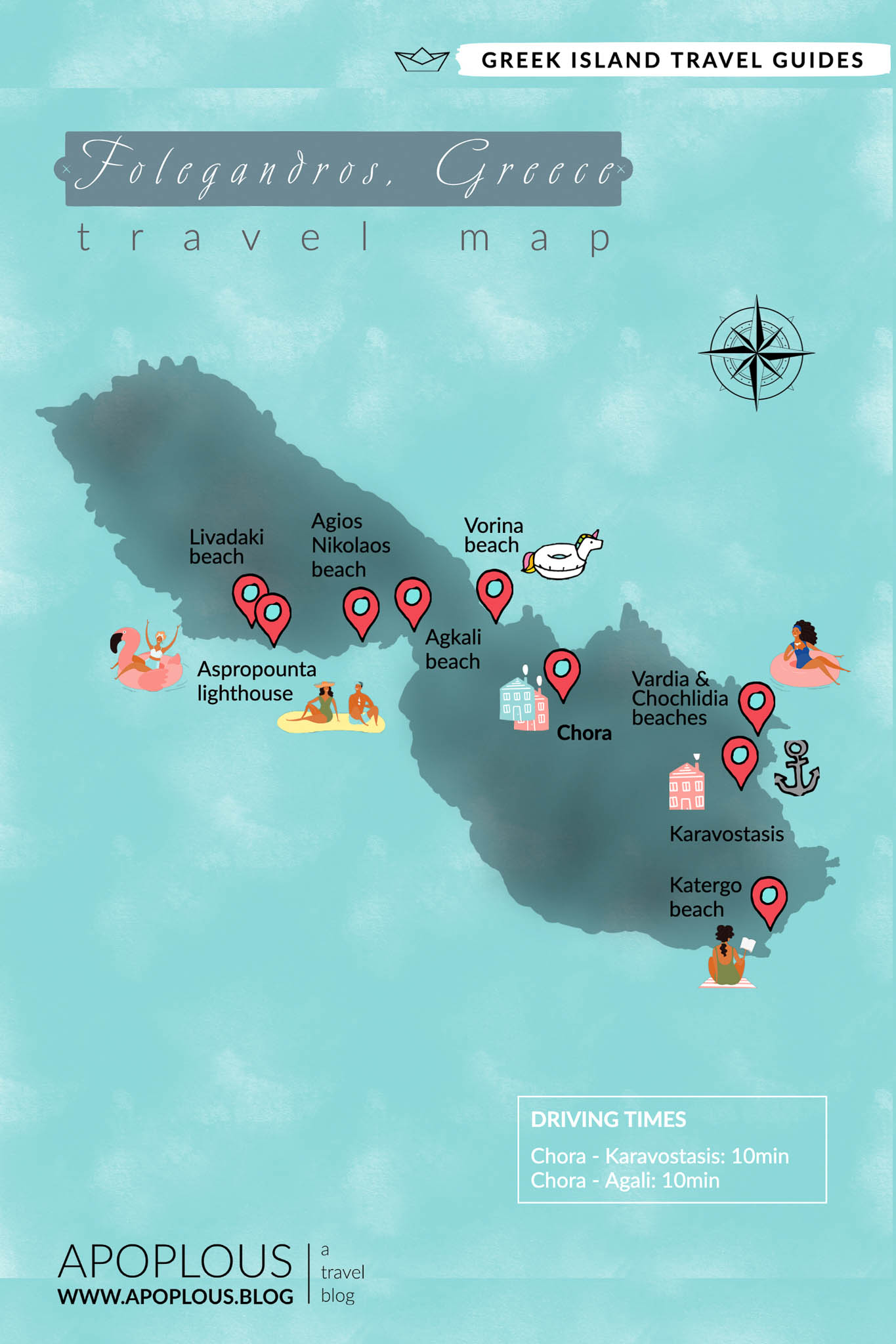 Folegandros Travel Map
