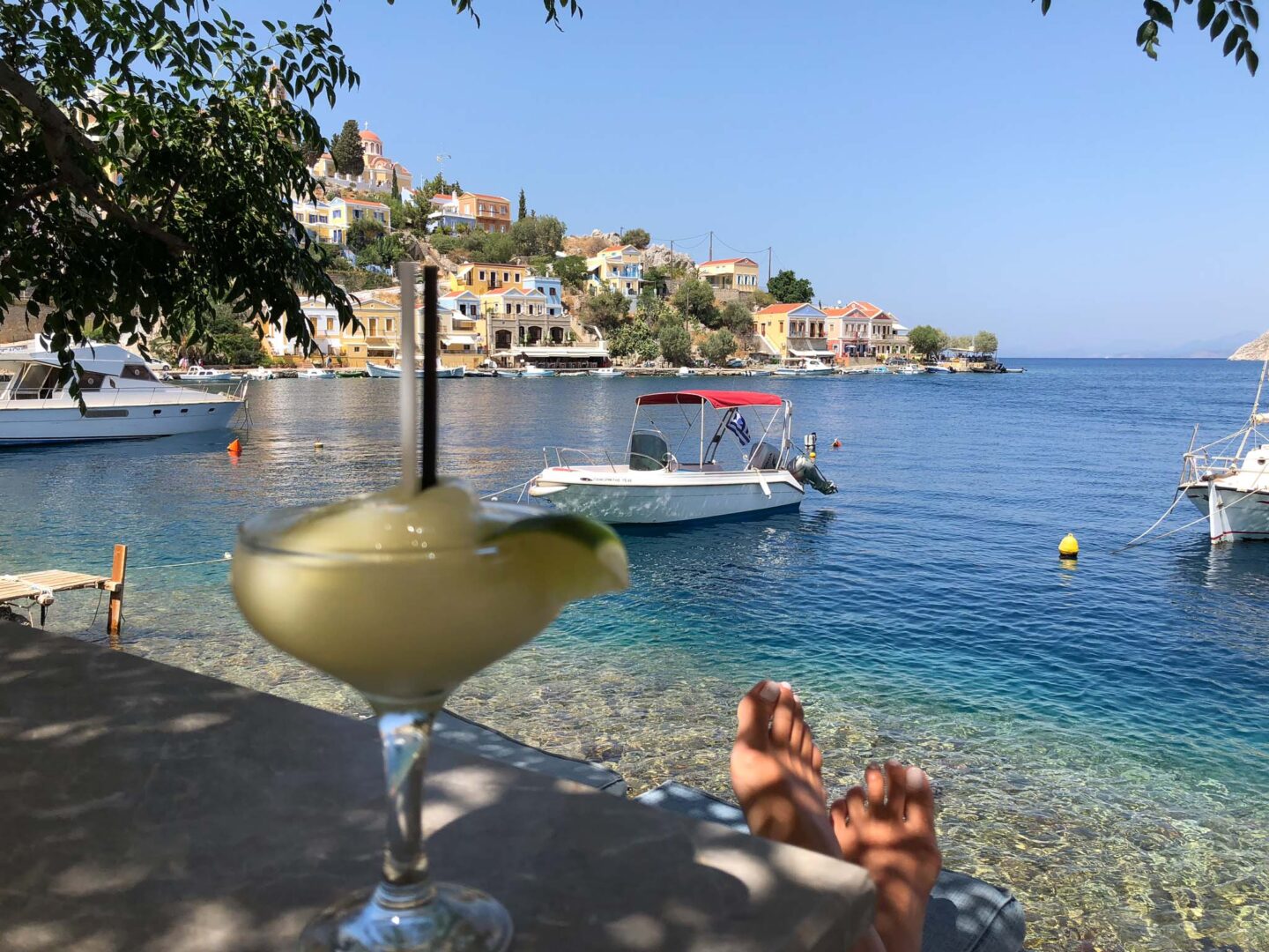 Symi Greece Tsati bar