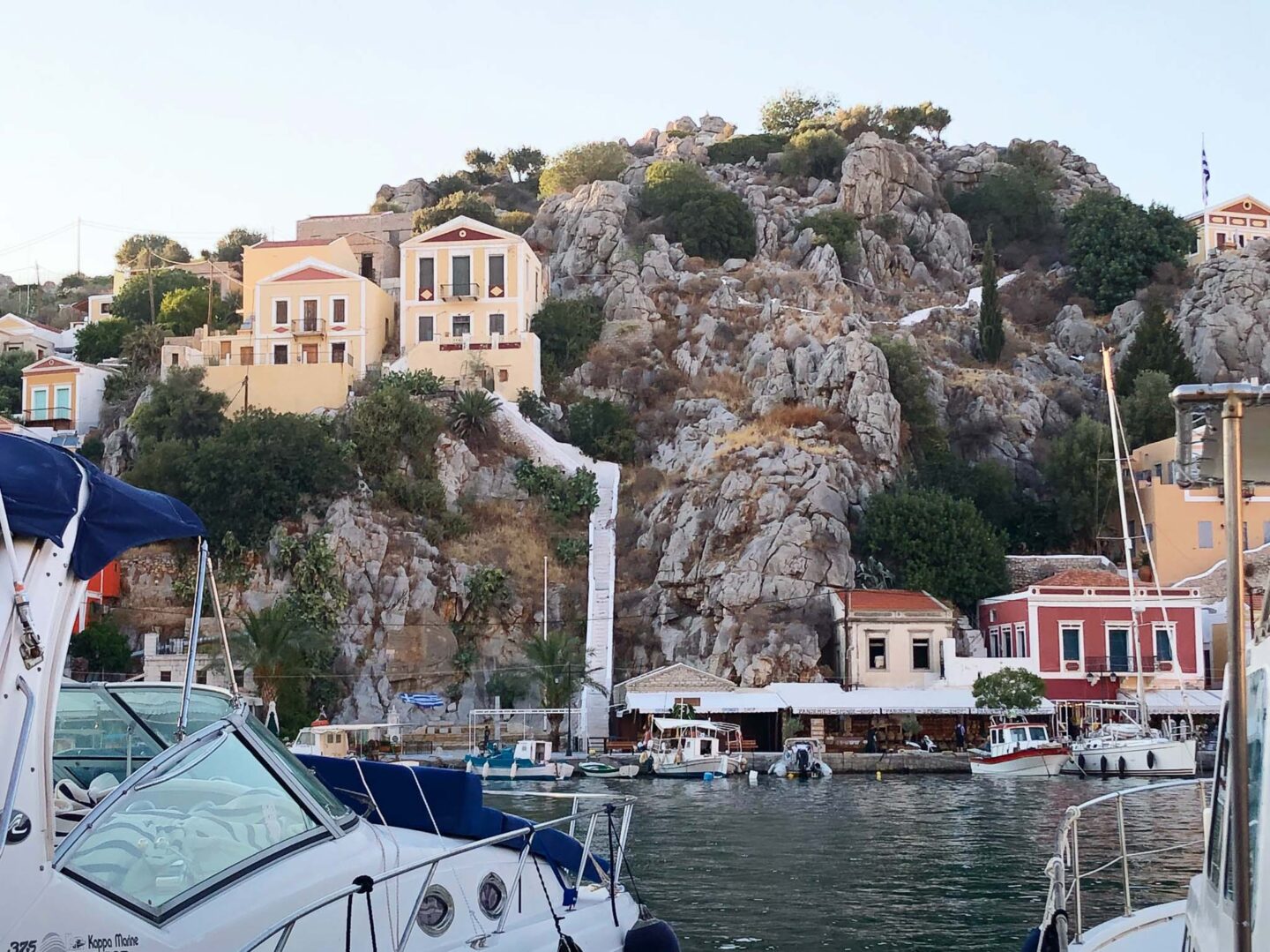 Symi Greece staircase