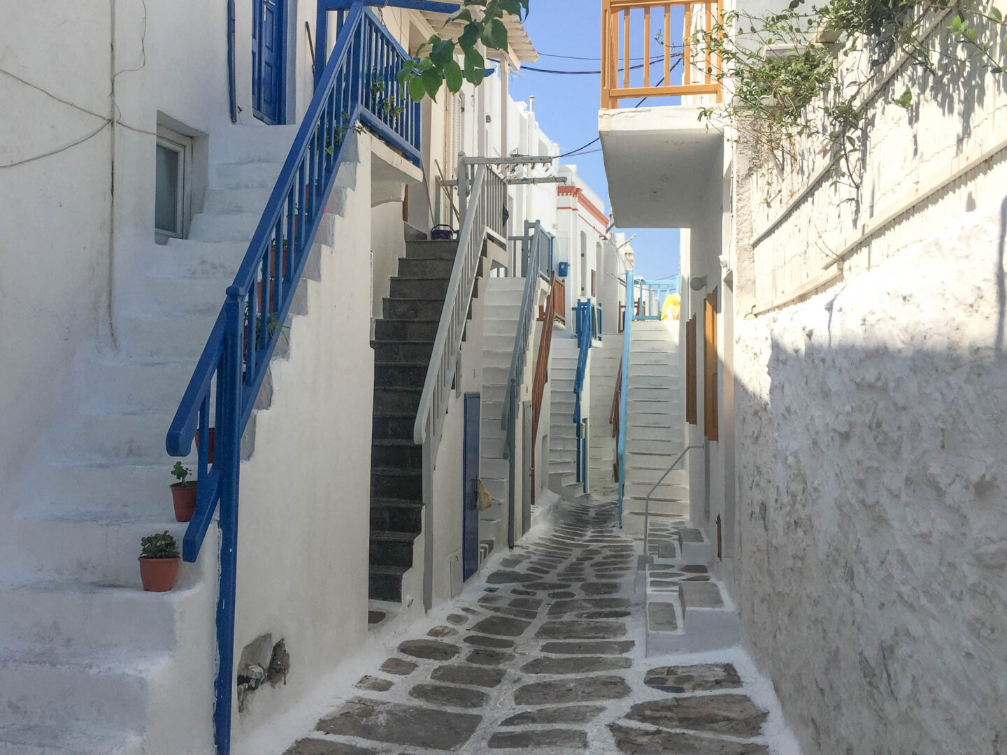Mykonos Chora staircases