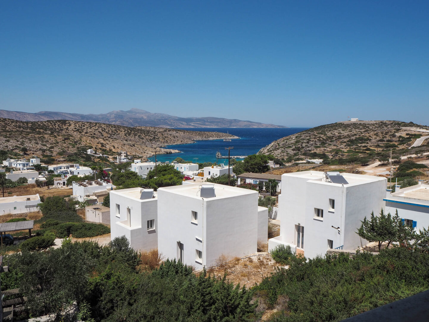 Irakleia hills view