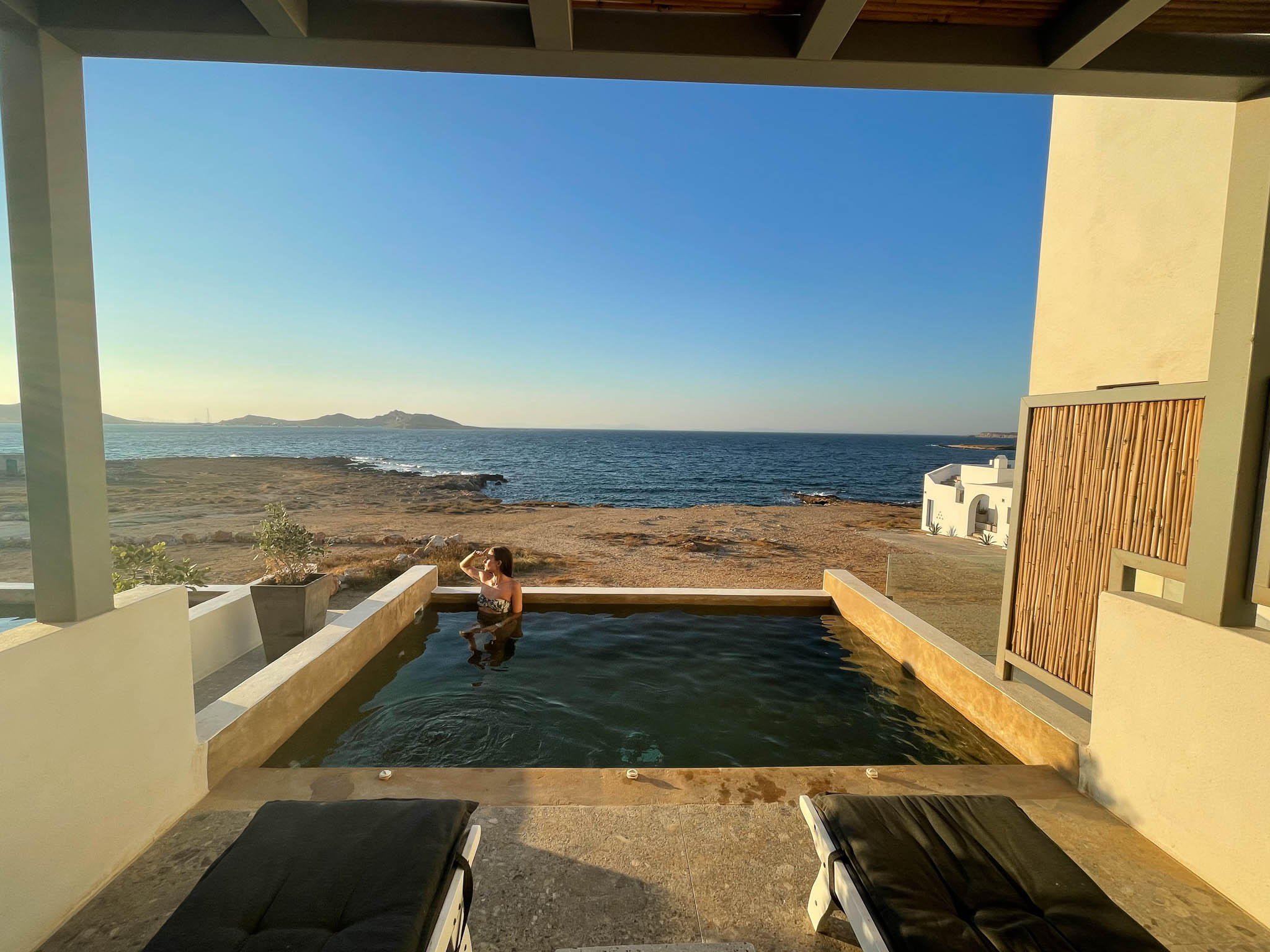 Paros Cape Suites pool