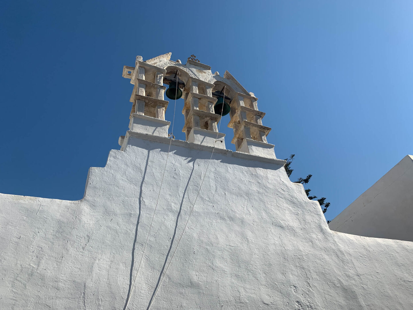 Paros Naousa bell tower