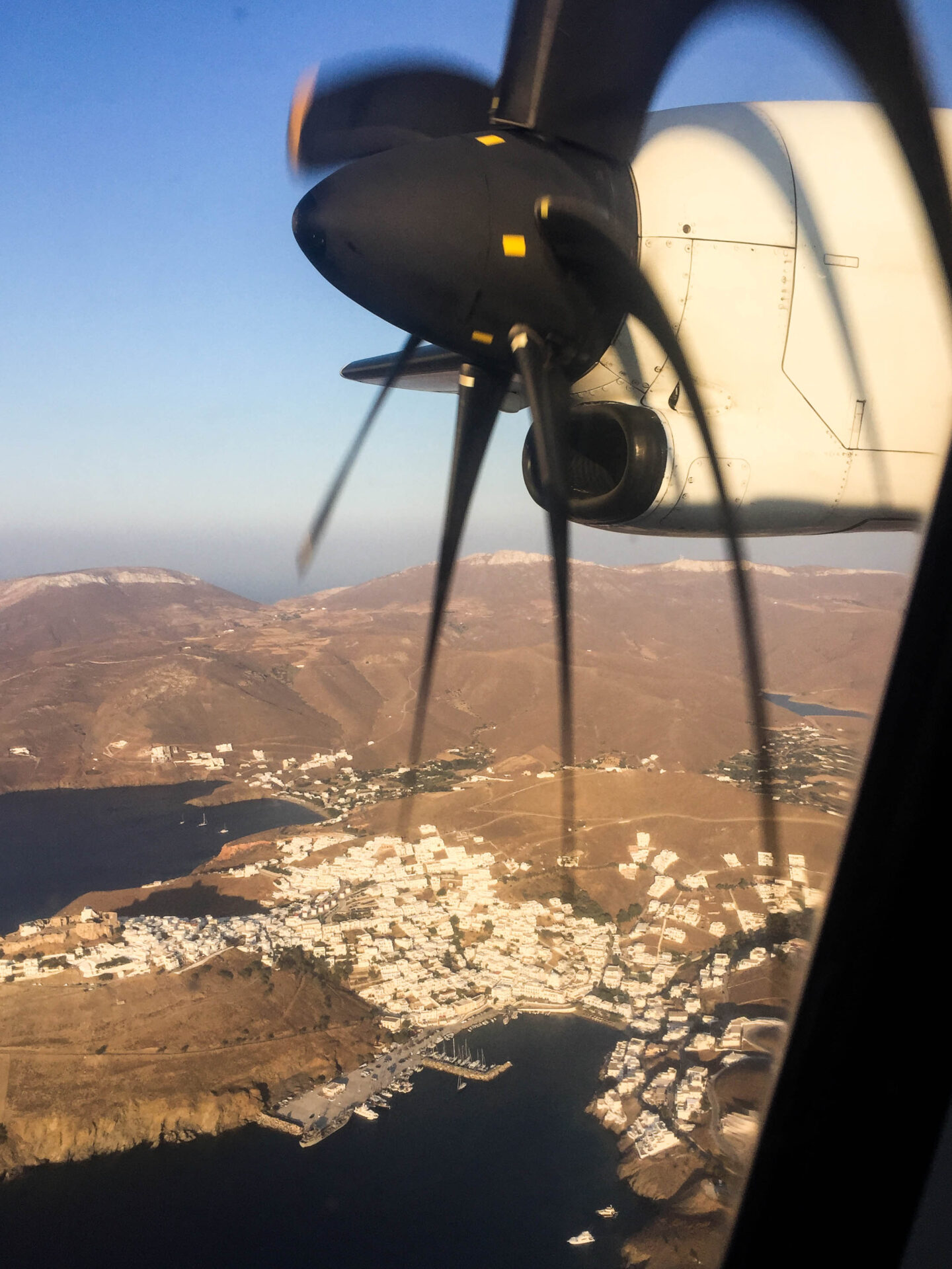 Astypalaia view from above